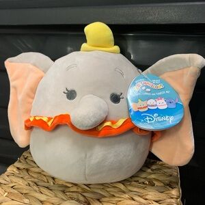 Disney Squishmallows Dumbo Elephant Plush Stuffed Animal